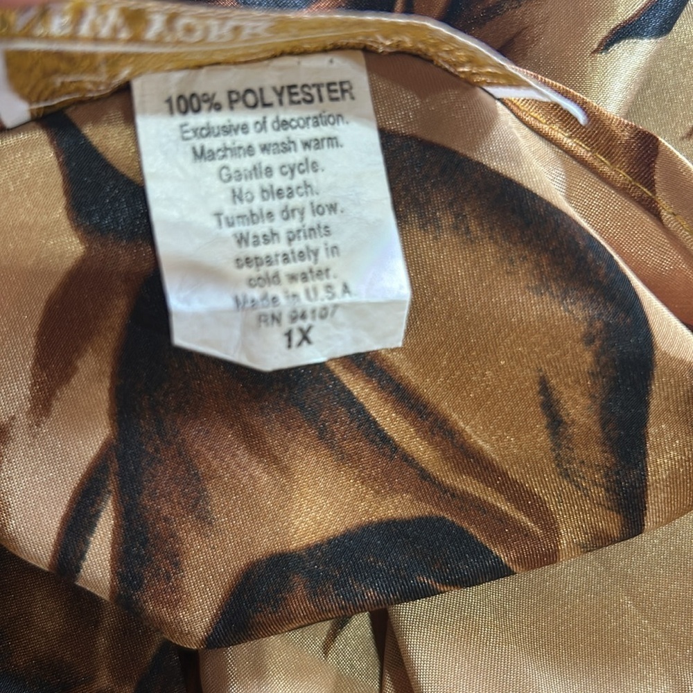Kristine Tyler Intimates Size 1x Vintage nightie made in USA - Picture 6 of 6
